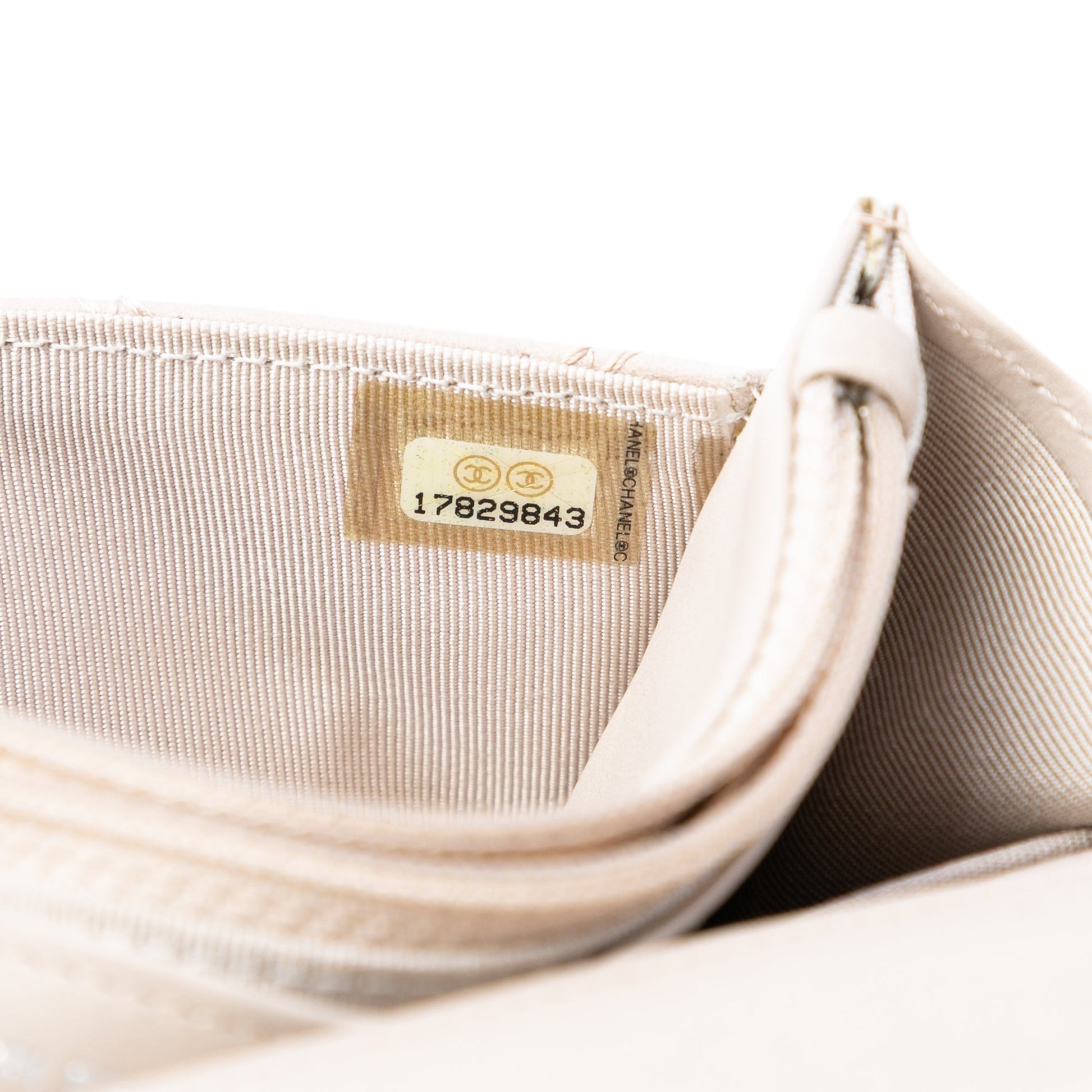 Chanel CC Quilted Calfskin Double Stitch Hamptons Wallet on Chain