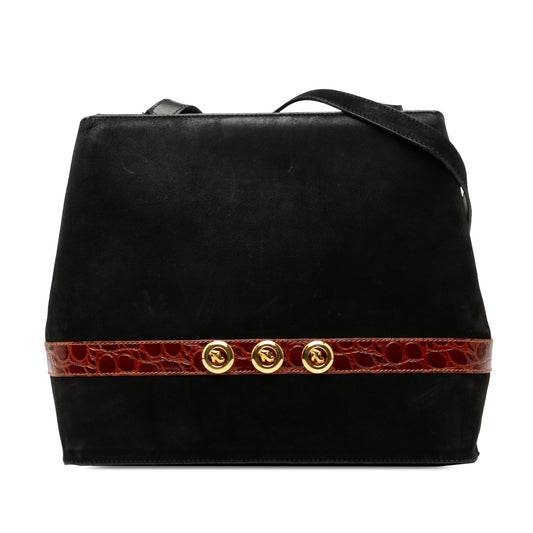 Ferragamo Suede Crossbody