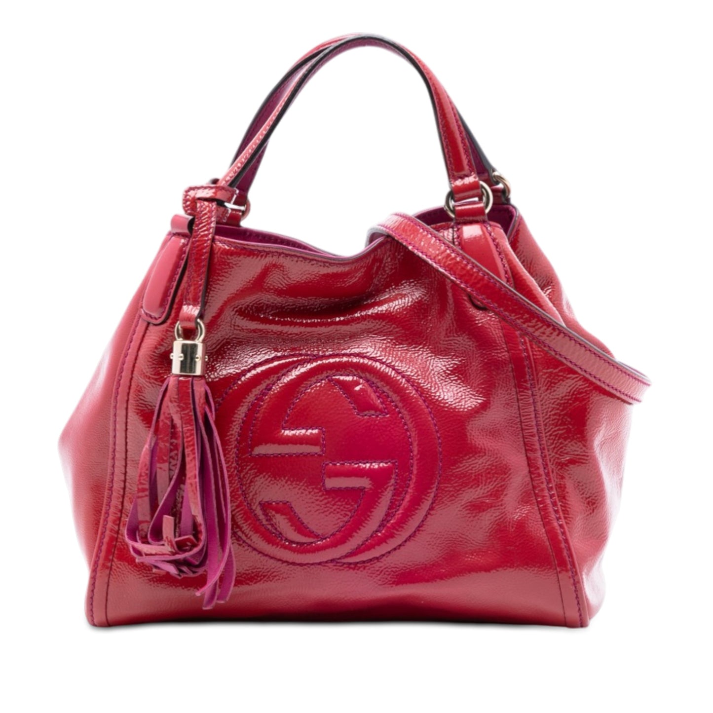 Gucci Small Patent Soho Satchel