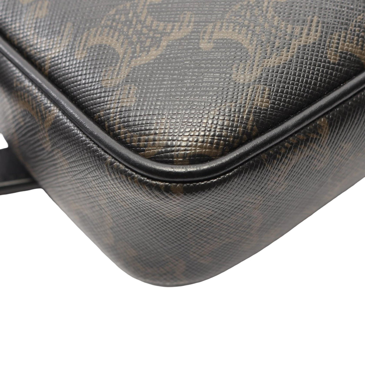 Celine Medium Triomphe Coated Canvas Logo Crossbody