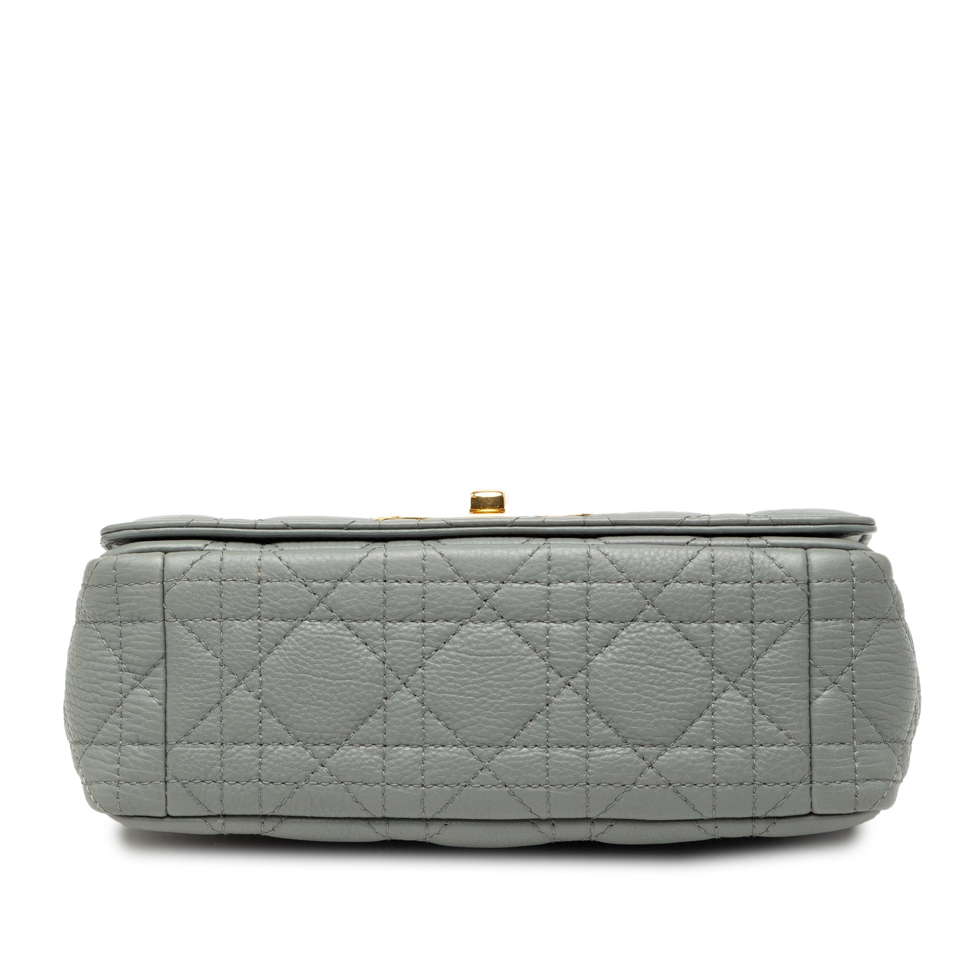 Dior Small Calfskin Cannage Caro Crossbody