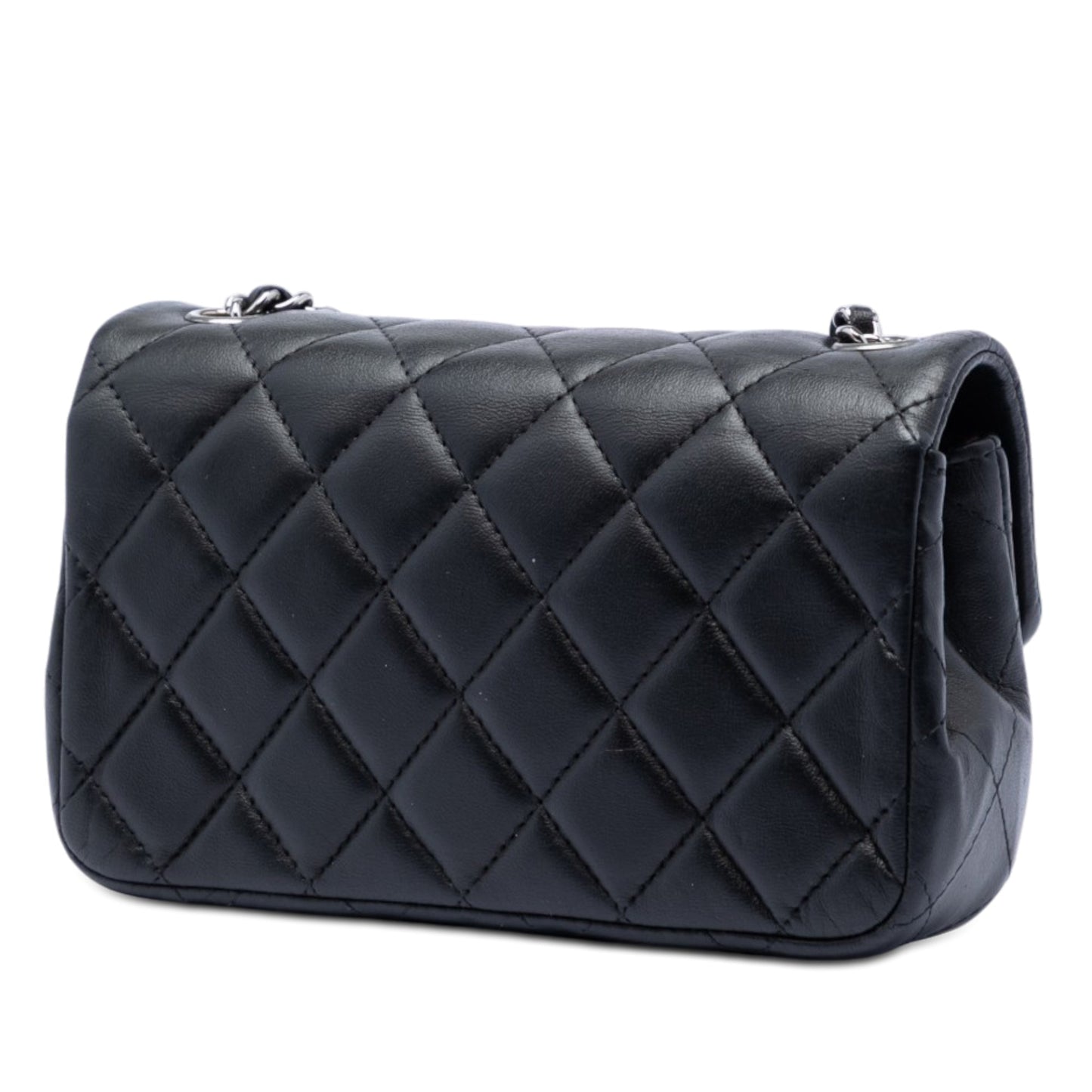 Chanel Extra Mini Rectangular Quilted Lambskin Flap