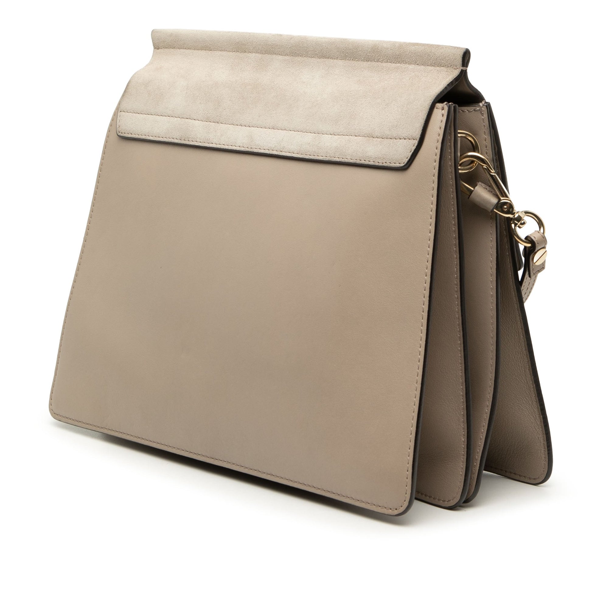 Chloé Medium Calfskin and Suede Faye Crossbody