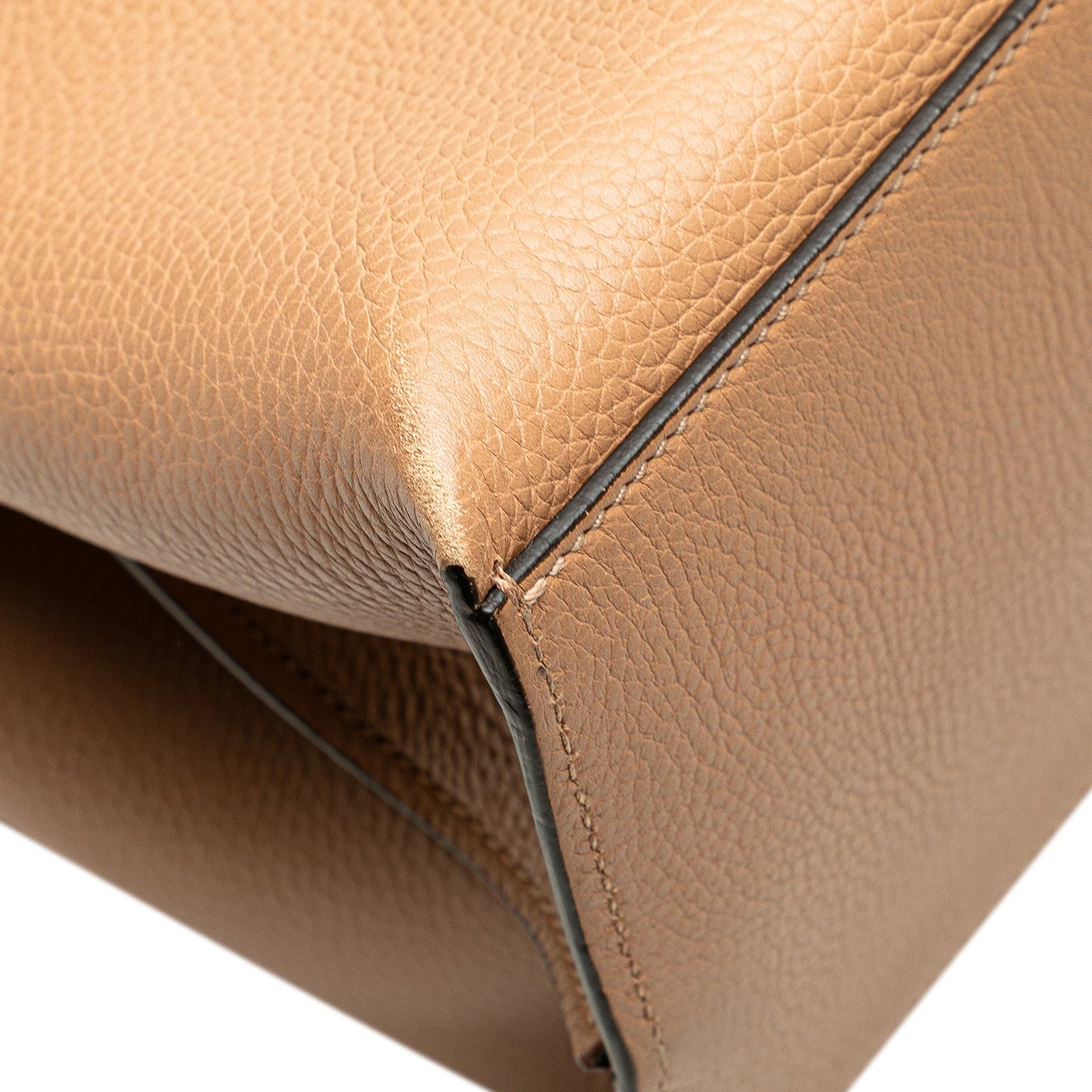 Gucci Large Leather Bamboo Daily Satchel