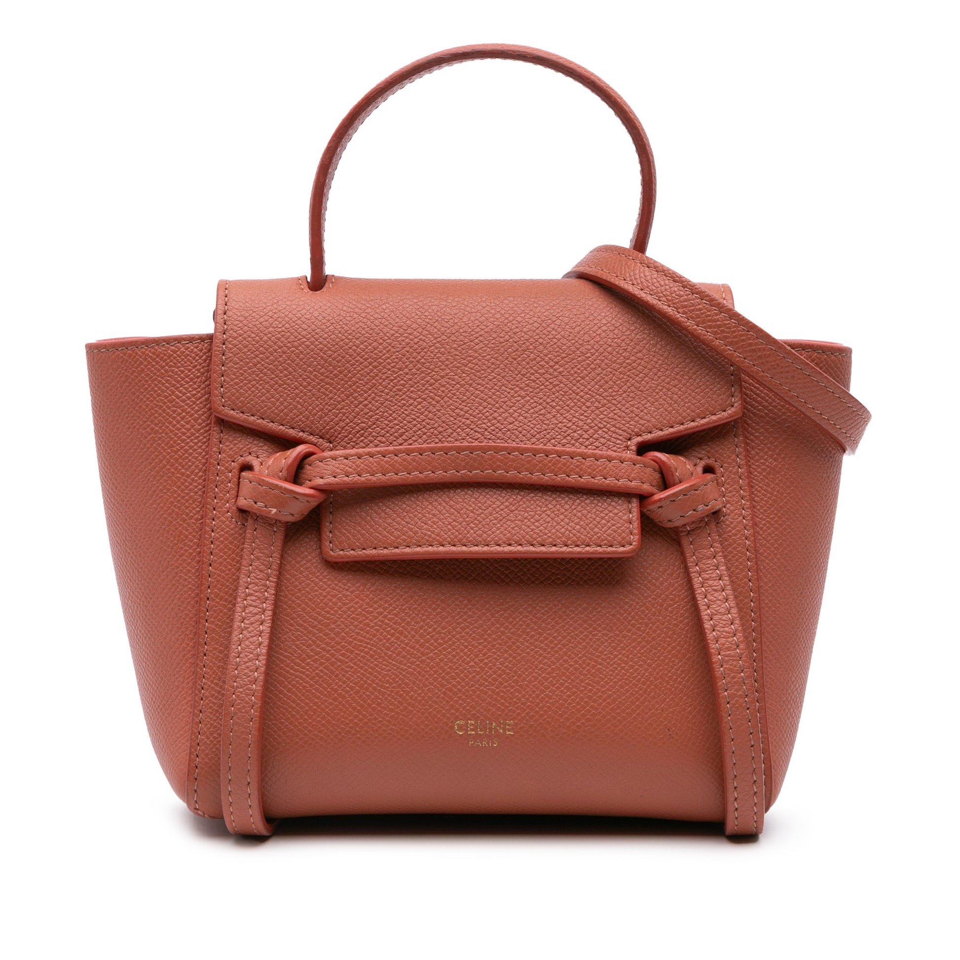 Celine Pico Grained Calfskin Belt Bag