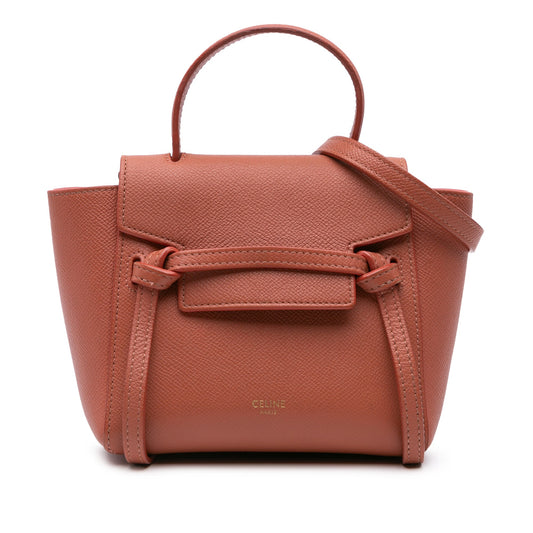 Celine Pico Grained Calfskin Belt Bag