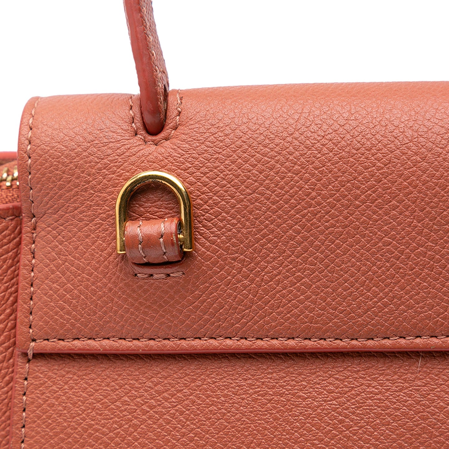 Celine Pico Grained Calfskin Belt Bag
