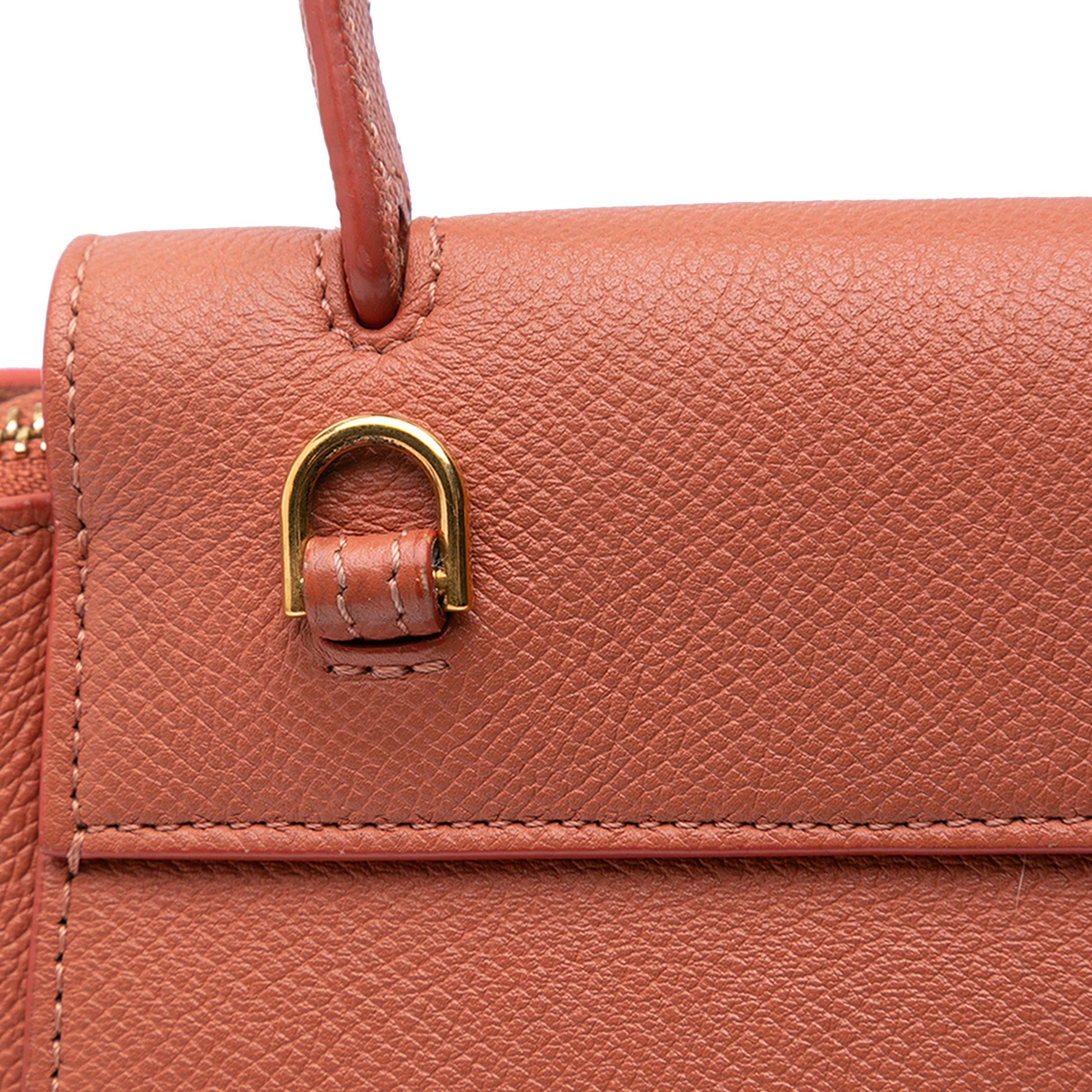 Celine Pico Grained Calfskin Belt Bag