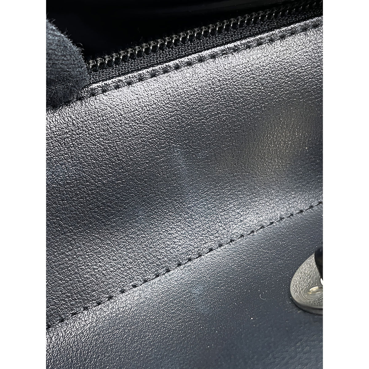 Chanel Small Quilted Coated Canvas Paris Biarritz Tote — Black
