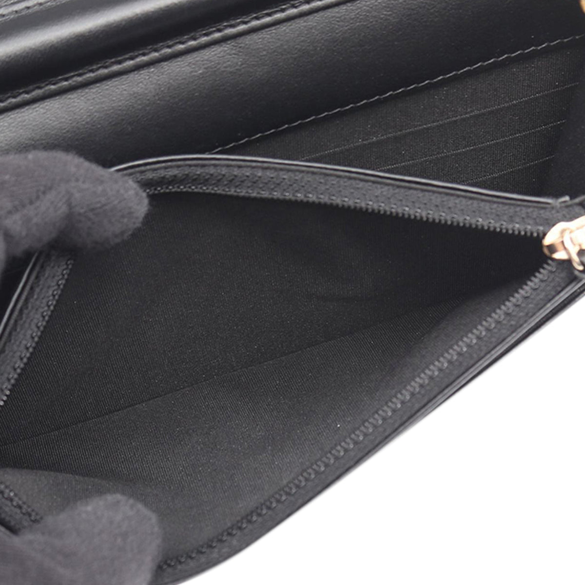 Chanel Quilted Caviar Boy Wallet on Chain