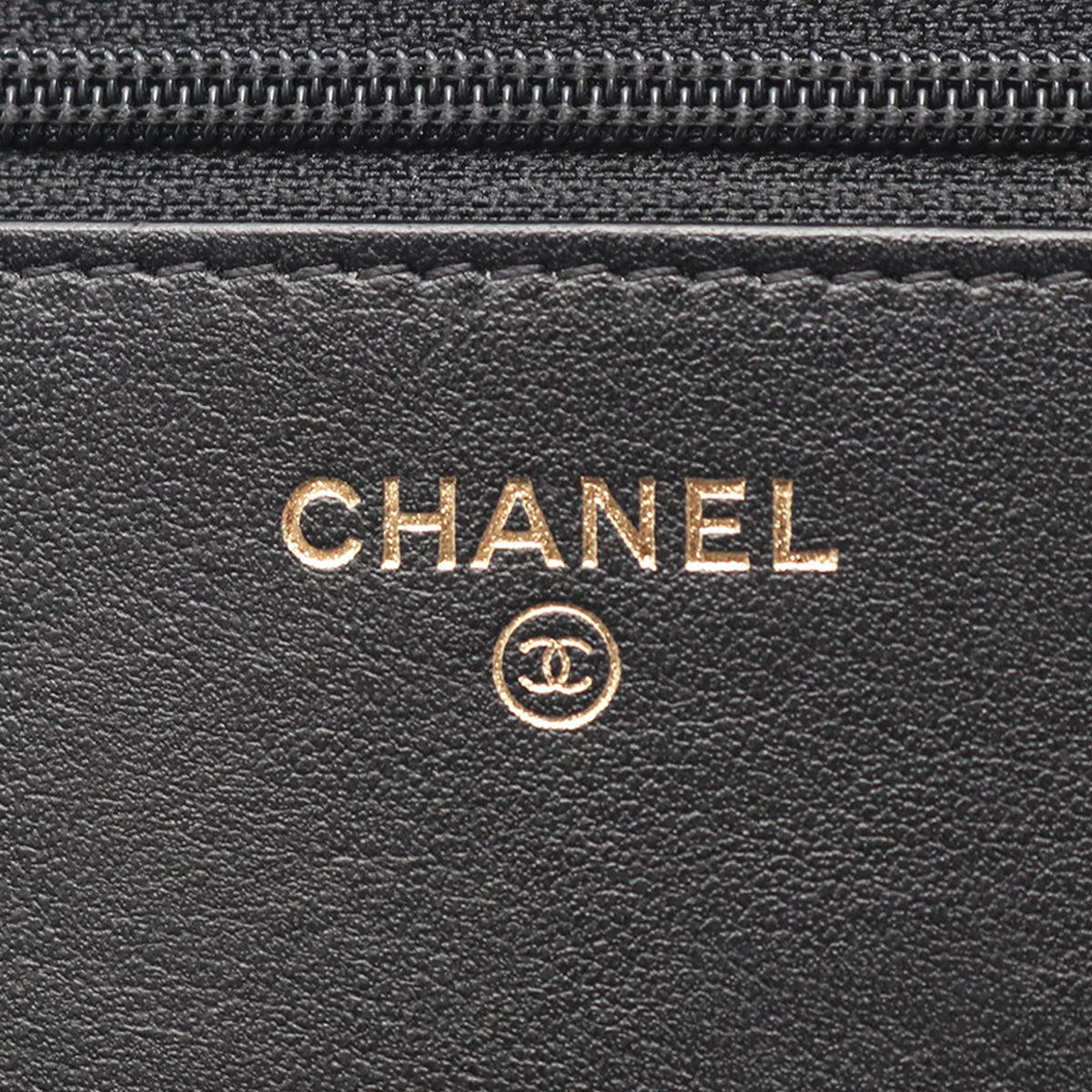 Chanel Quilted Caviar Boy Wallet on Chain