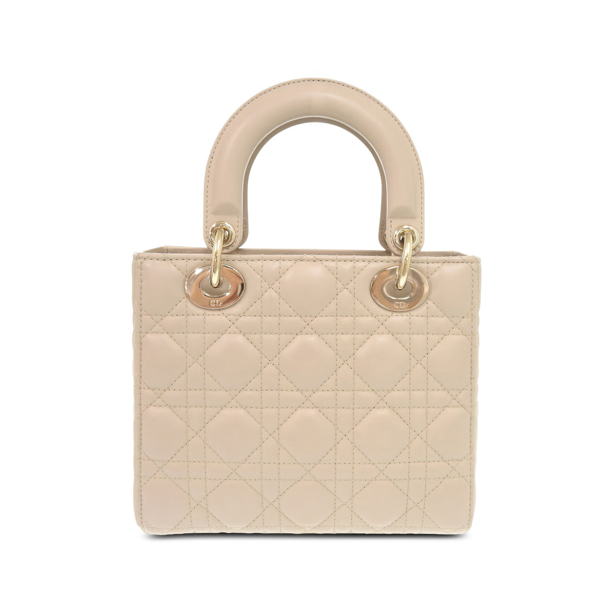 Dior Small Lambskin Cannage My ABCDior Lady Dior — Pink