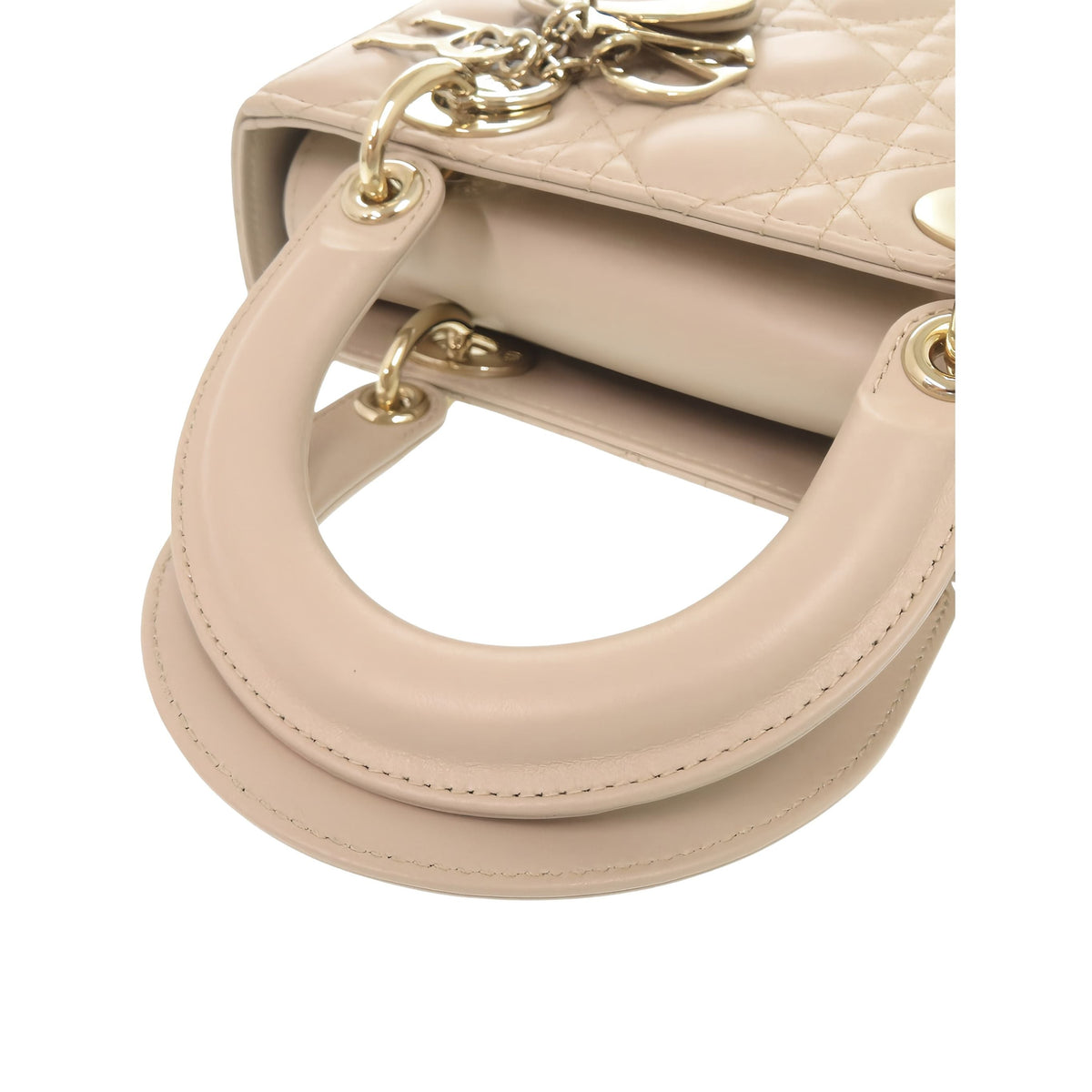 Dior Small Lambskin Cannage My ABCDior Lady Dior — Pink