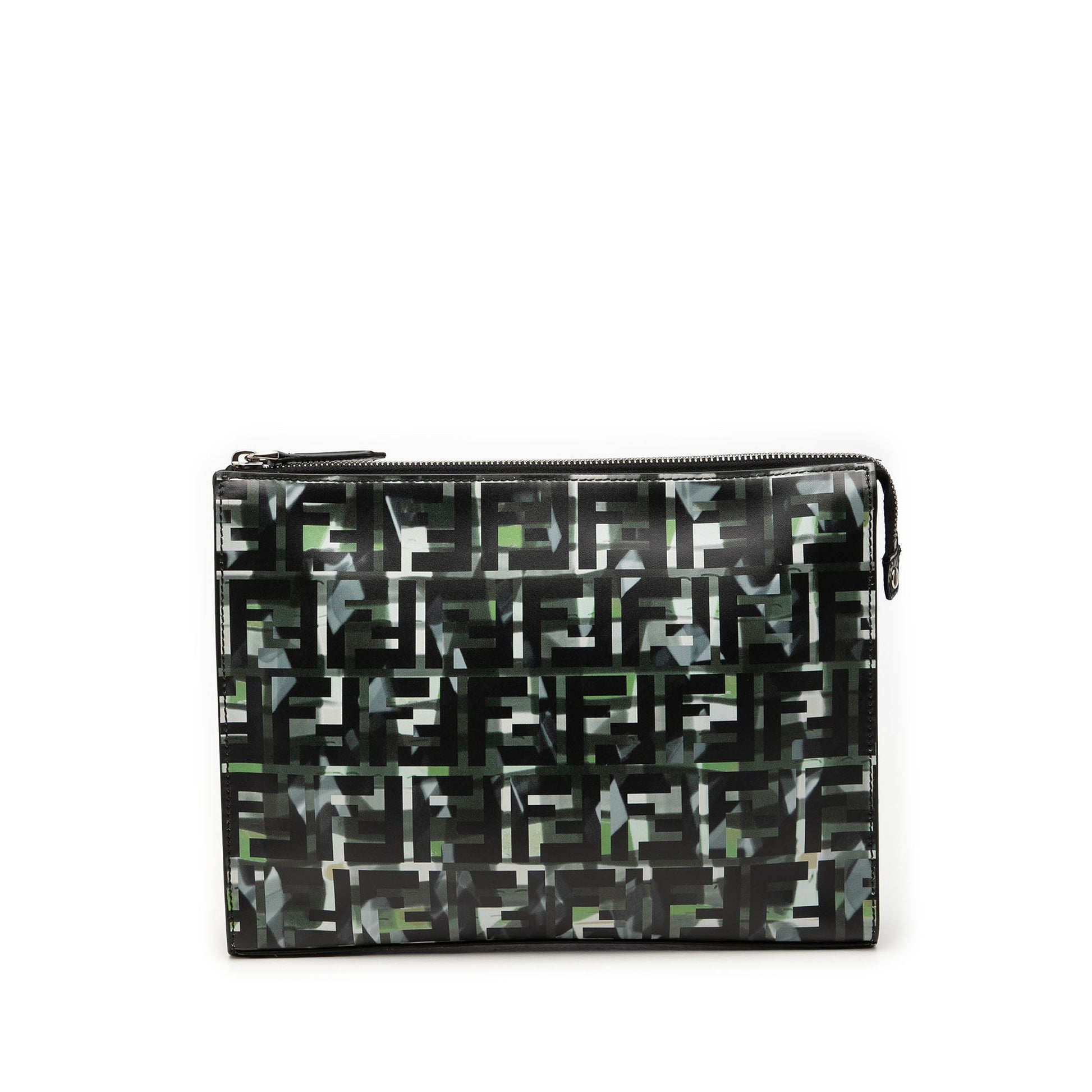 Fendi FF 1974 Nylon Camouflage Clutch
