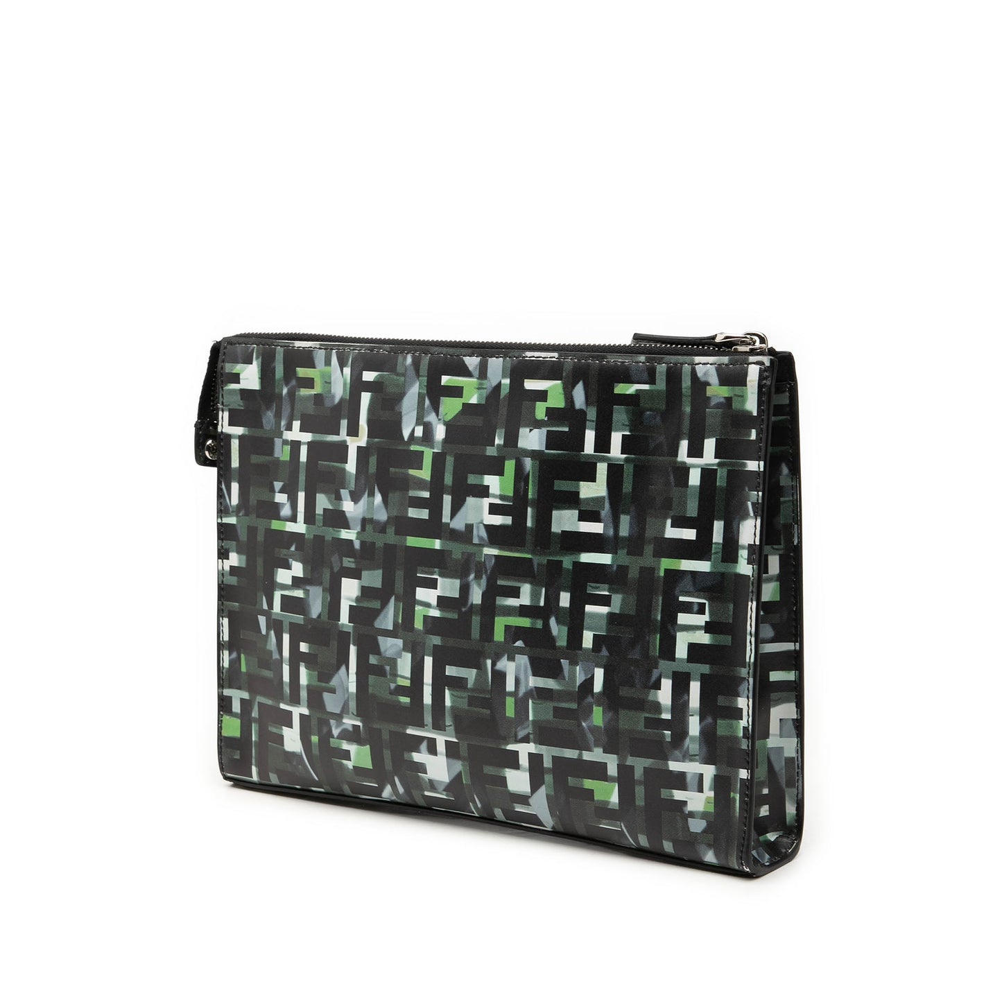 Fendi FF 1974 Nylon Camouflage Clutch