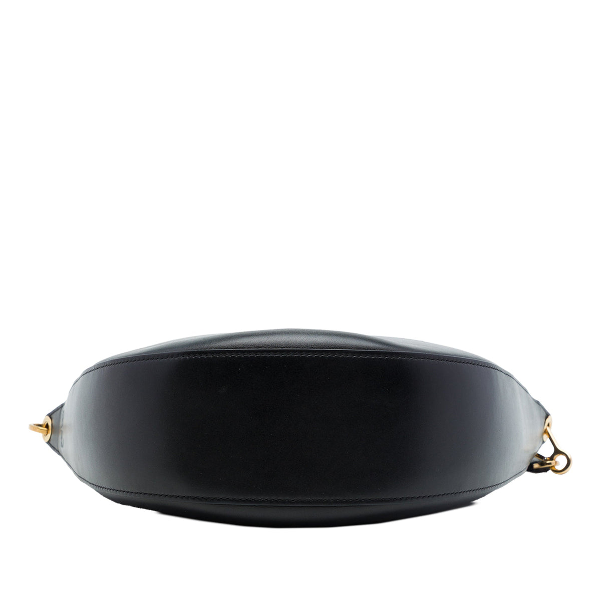 LOEWE Small Leather Luna Hobo — Black