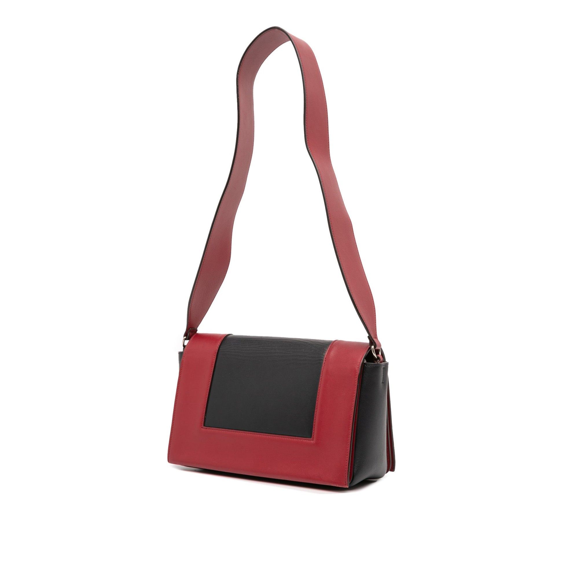 Celine Medium Shiny Smooth Calfskin Frame Shoulder Bag