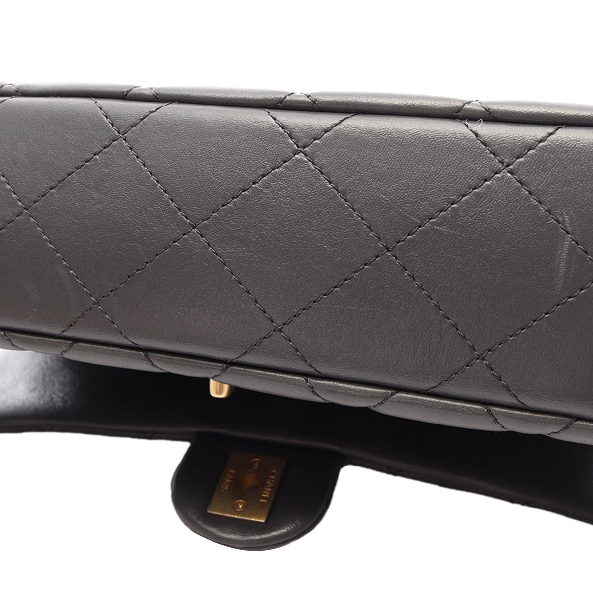 Chanel CC Quilted Lambskin Single Flap