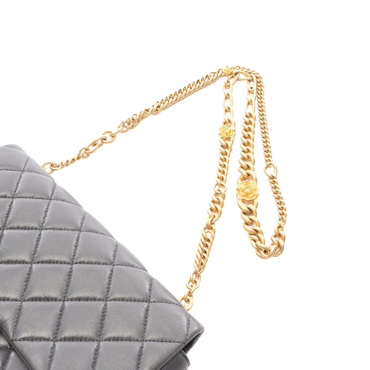 Chanel CC Quilted Lambskin Single Flap