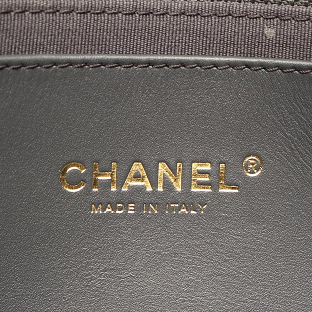 Chanel CC Quilted Lambskin Single Flap