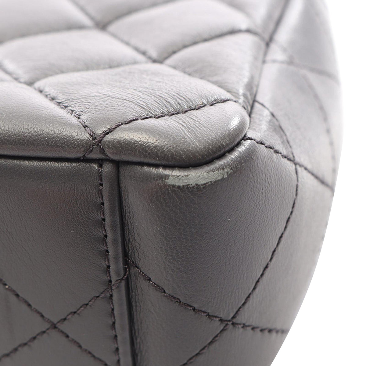 Chanel CC Quilted Lambskin Single Flap
