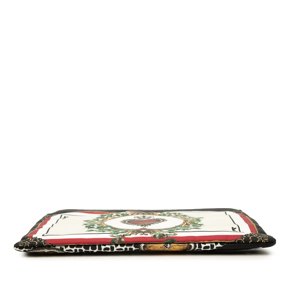 Dolce & Gabbana Nylon King of Hearts Playing Card Clutch