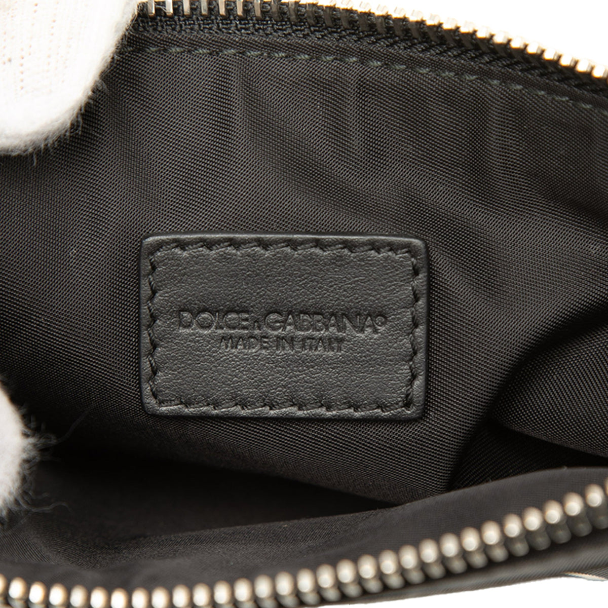 Dolce & Gabbana Nylon King of Hearts Playing Card Clutch