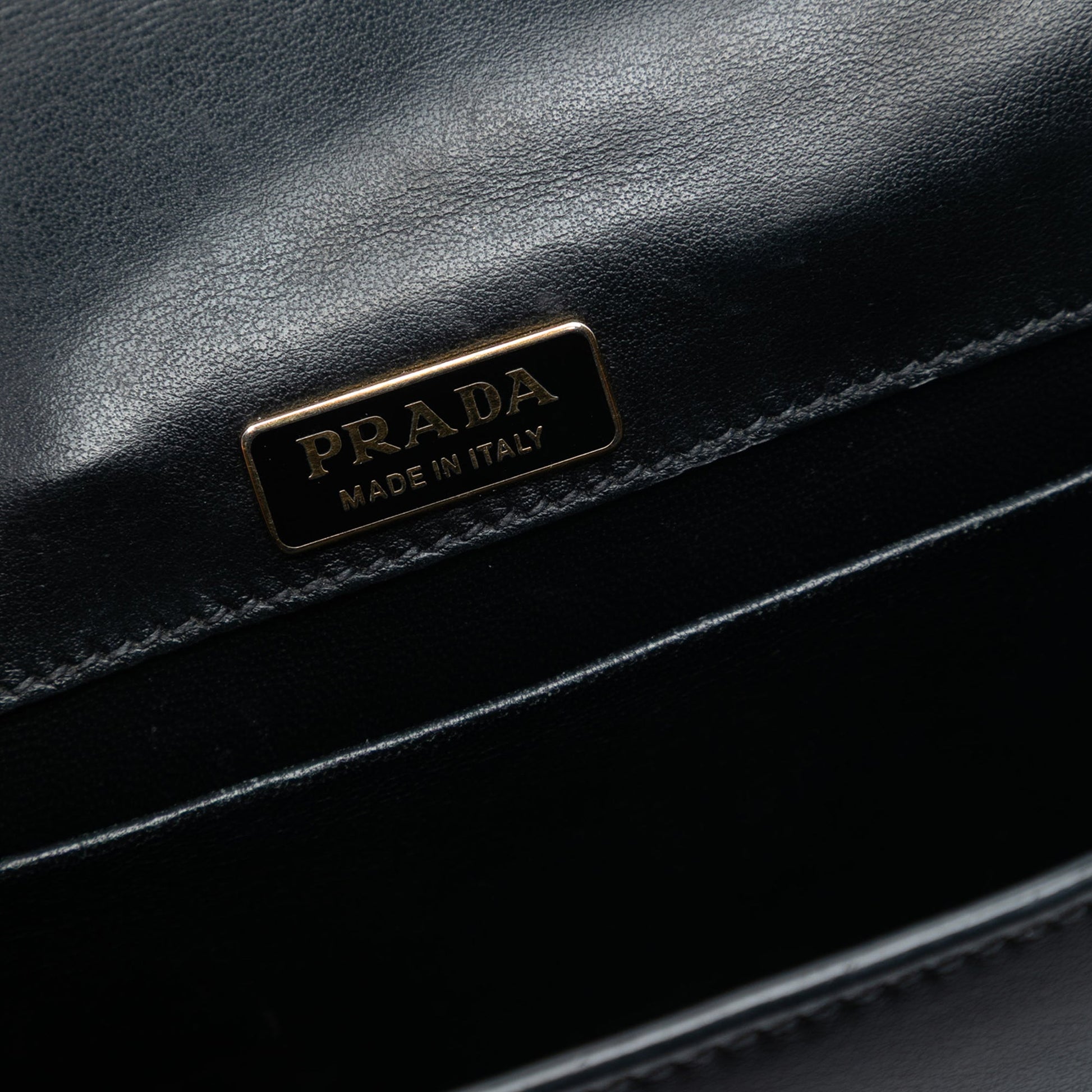 Prada City Calf Pionniere Saddle Bag