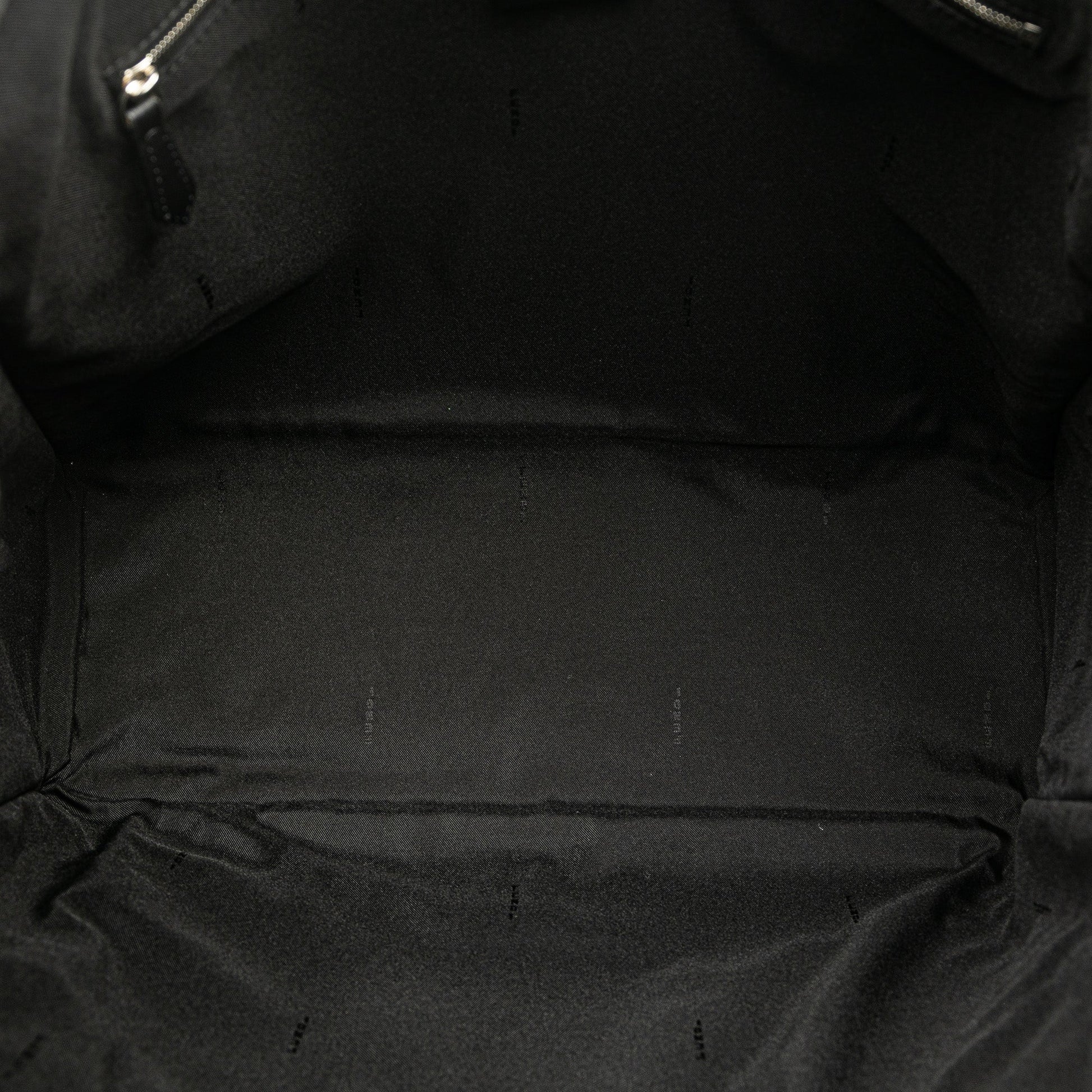 Fendi Large Nylon Fendi Faces Tote