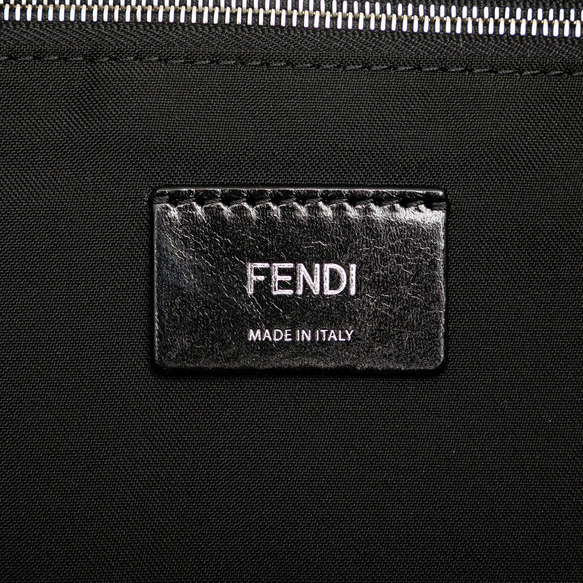 Fendi Large Nylon Fendi Faces Tote