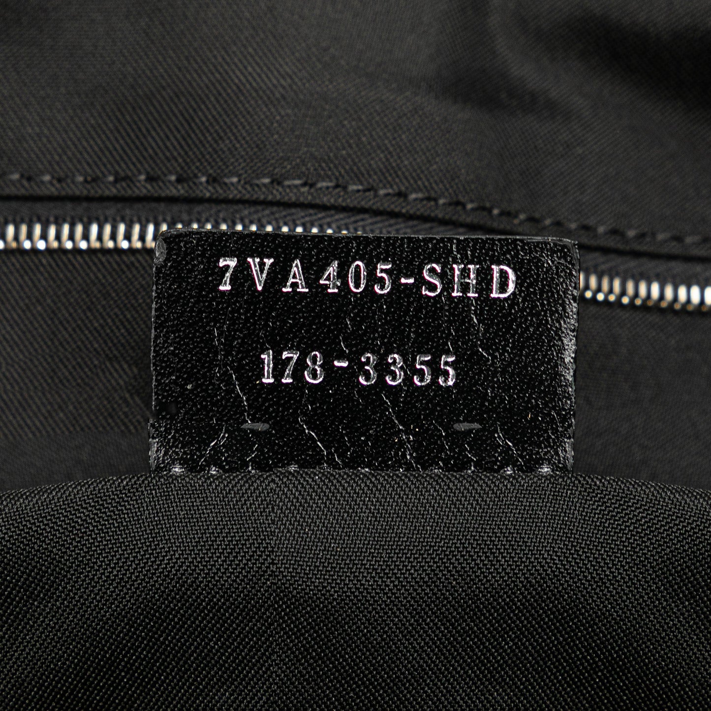 Fendi Large Nylon Fendi Faces Tote