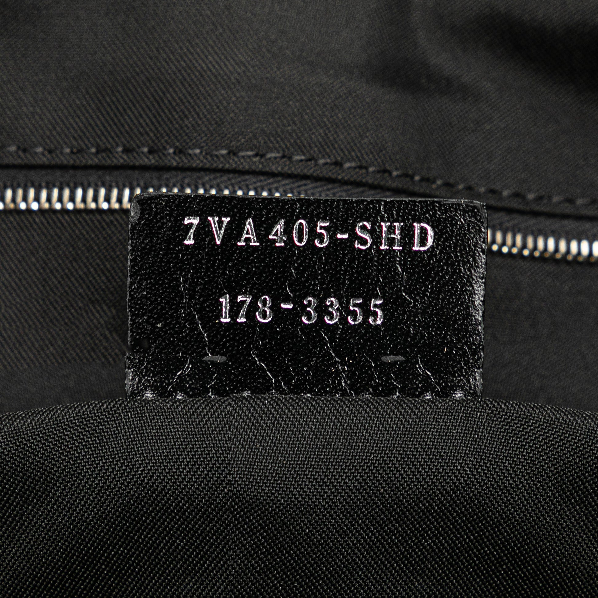 Fendi Large Nylon Fendi Faces Tote