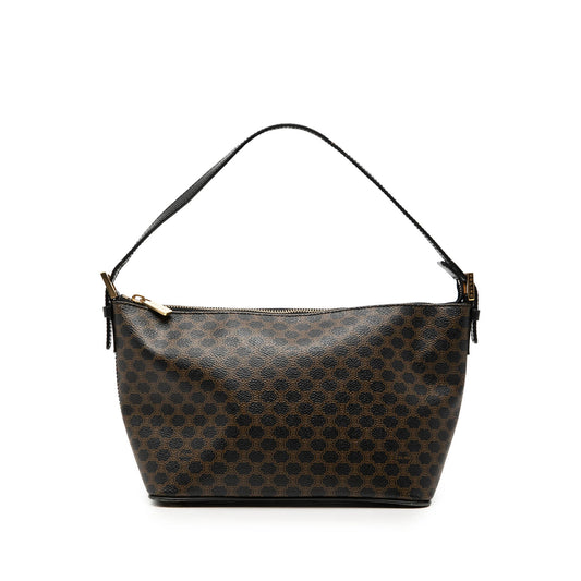 Celine Macadam Coated Canvas Handbag
