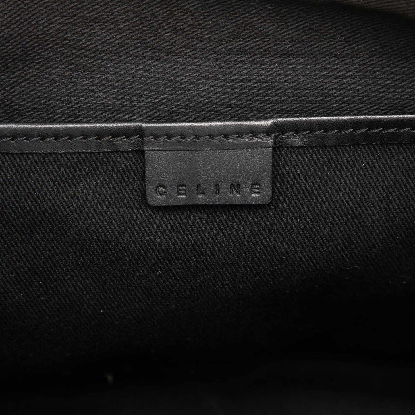 Celine Macadam Coated Canvas Handbag