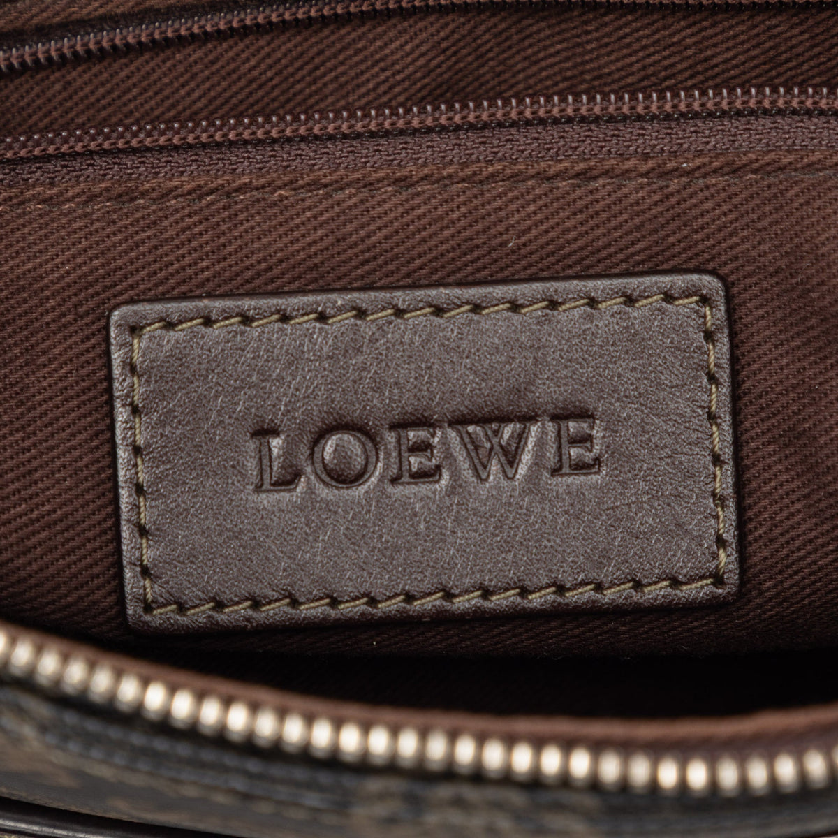 LOEWE Anagram Coated Canvas Crossbody