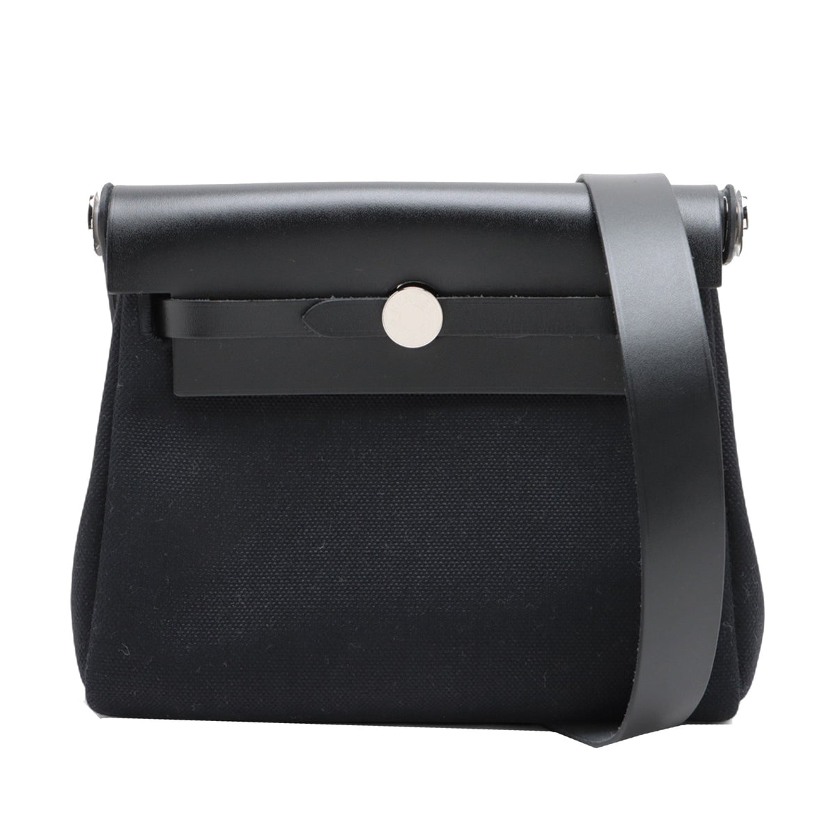 Hermès Military Toile and Vache Hunter Herbag Zip 20