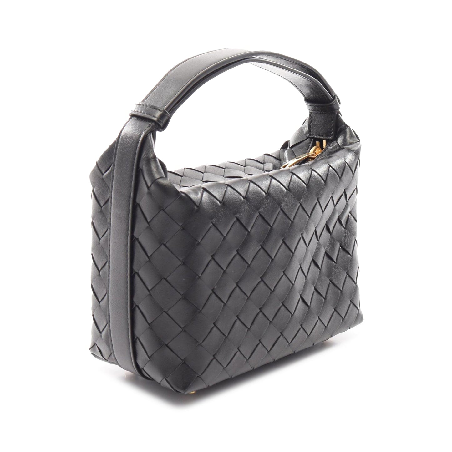 Bottega Veneta Mini Nappa Intrecciato Wallace Handbag