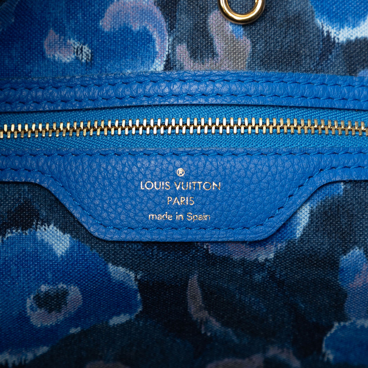 Louis Vuitton Monogram Ikat Neverfull MM — Blue