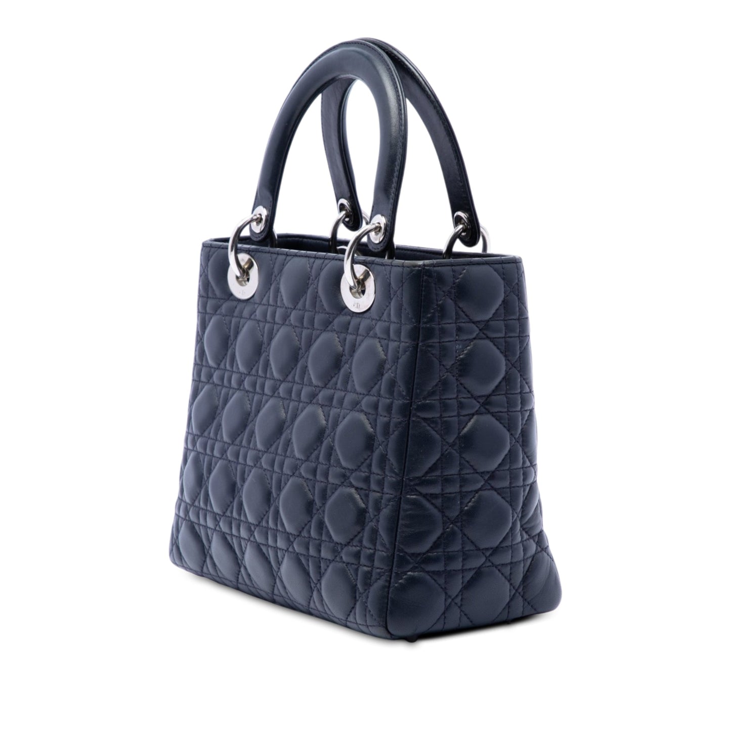 Dior Medium Lambskin Cannage Lady Dior