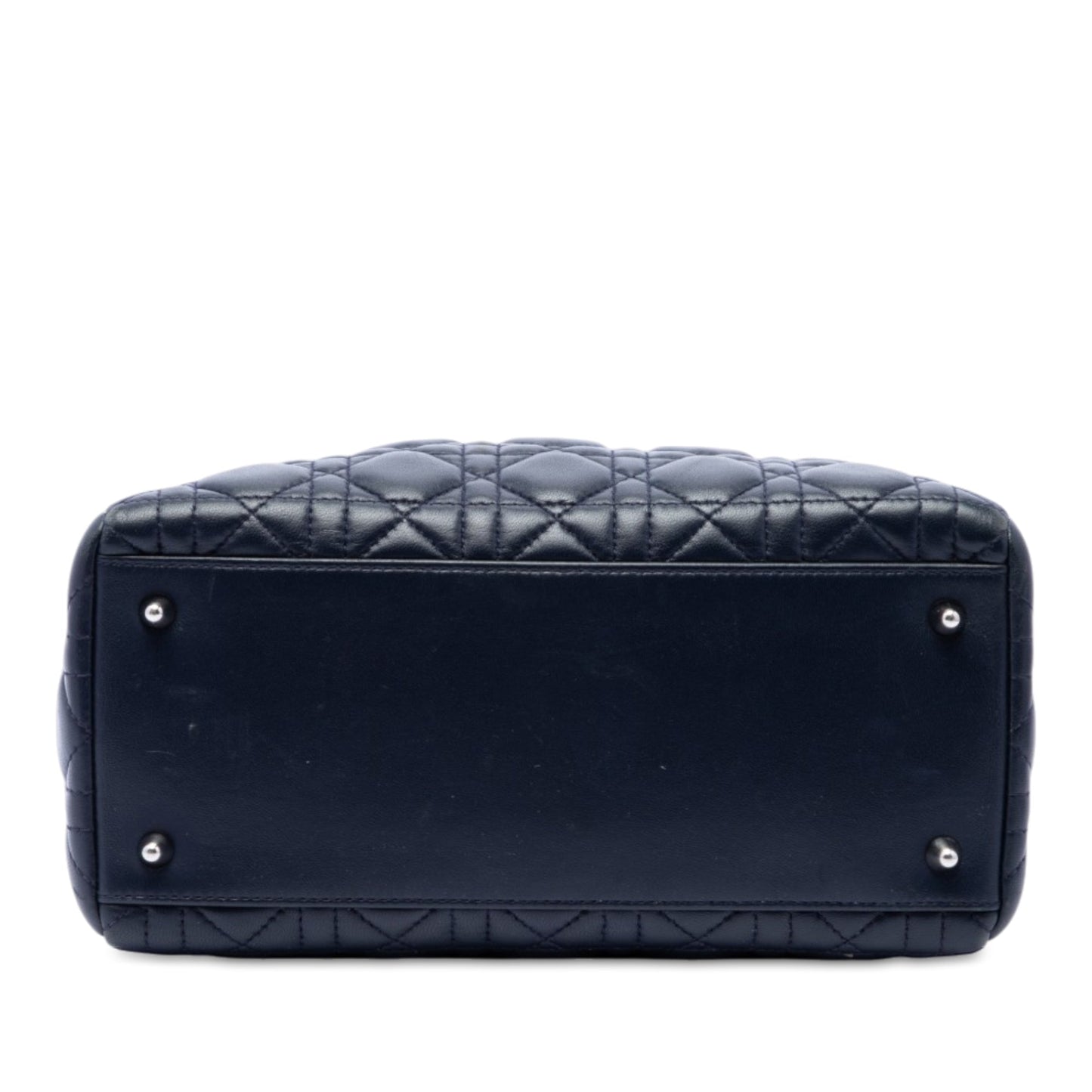 Dior Medium Lambskin Cannage Lady Dior