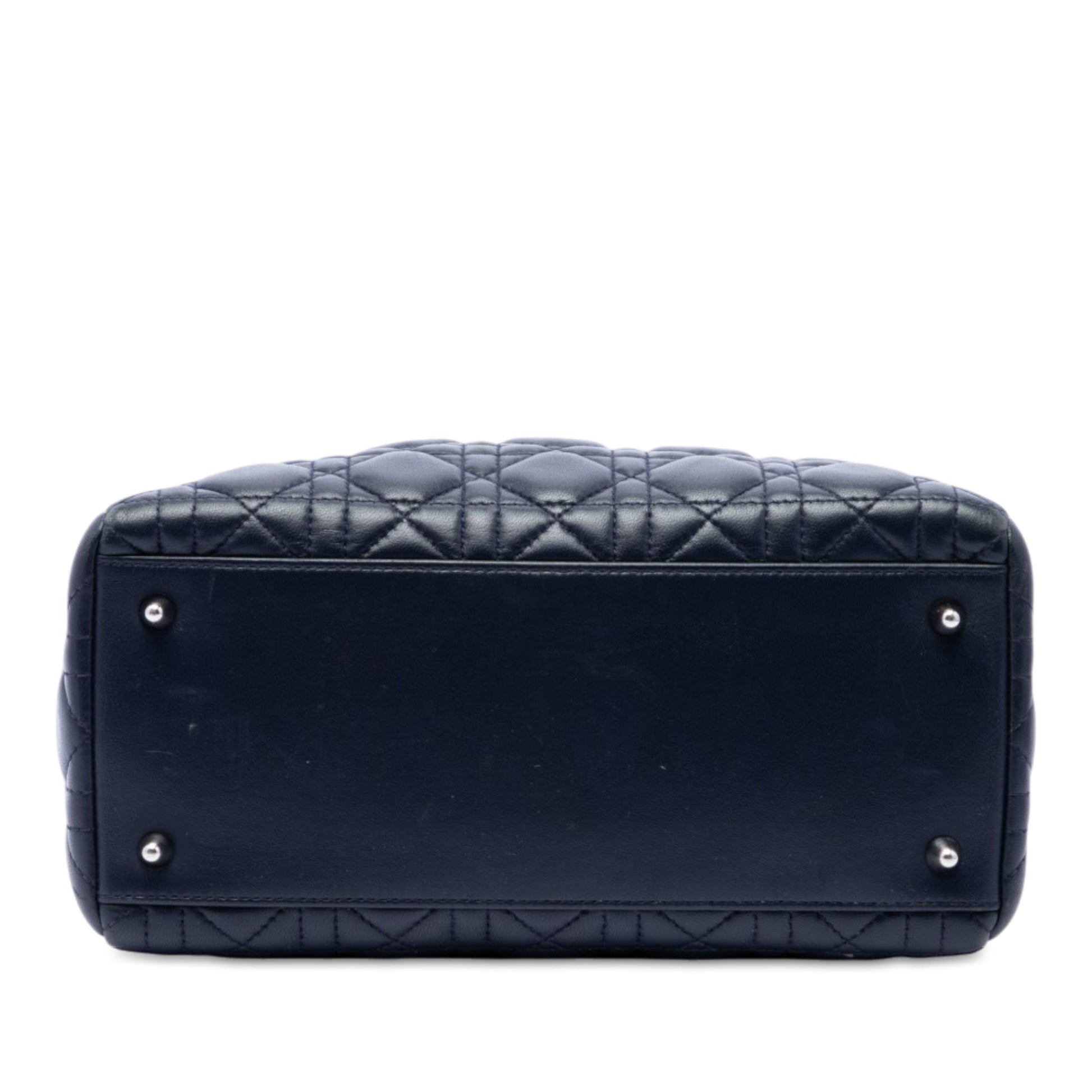 Dior Medium Lambskin Cannage Lady Dior