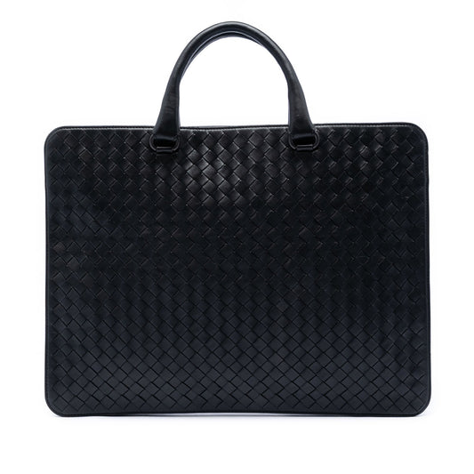 Bottega Veneta Nappa Intrecciato Club Briefcase