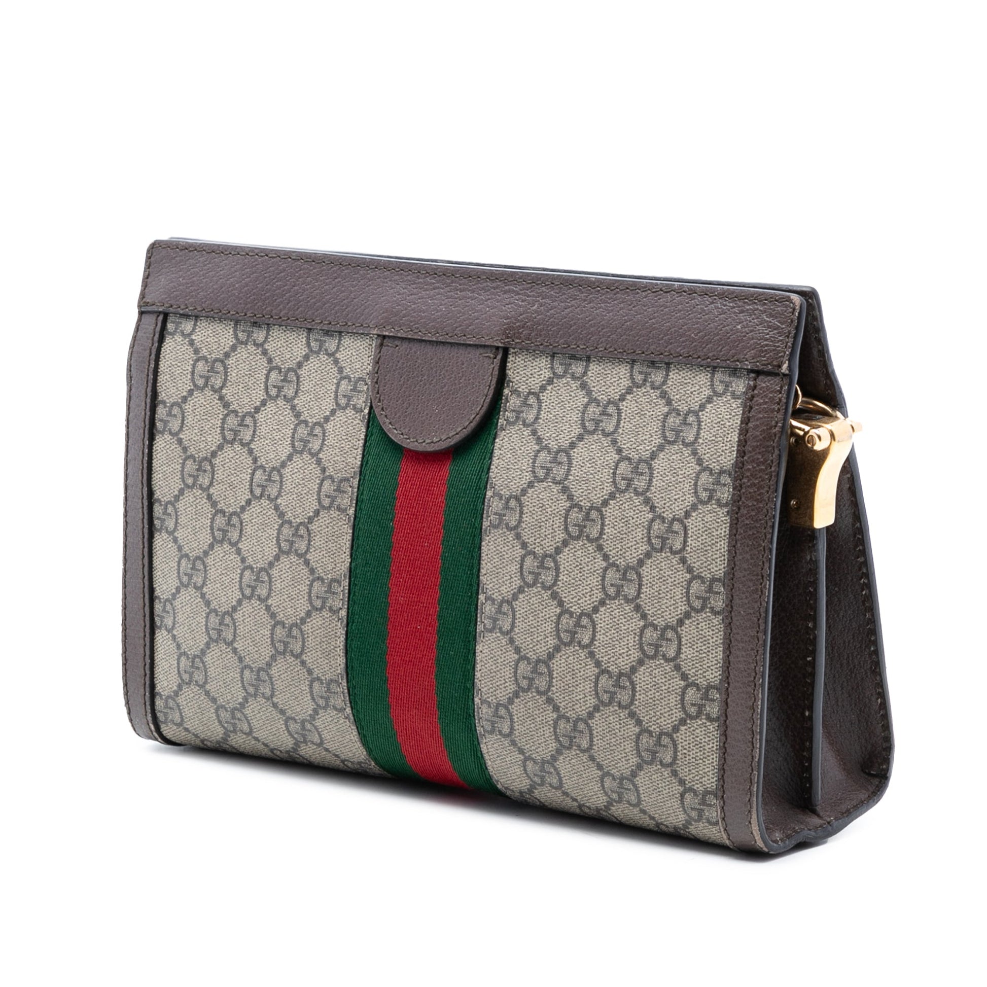 Gucci Small GG Supreme Web Ophidia Chain Crossbody