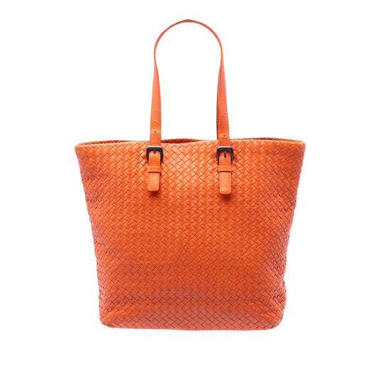Bottega Veneta Nappa Intrecciato Belt Strap Tote