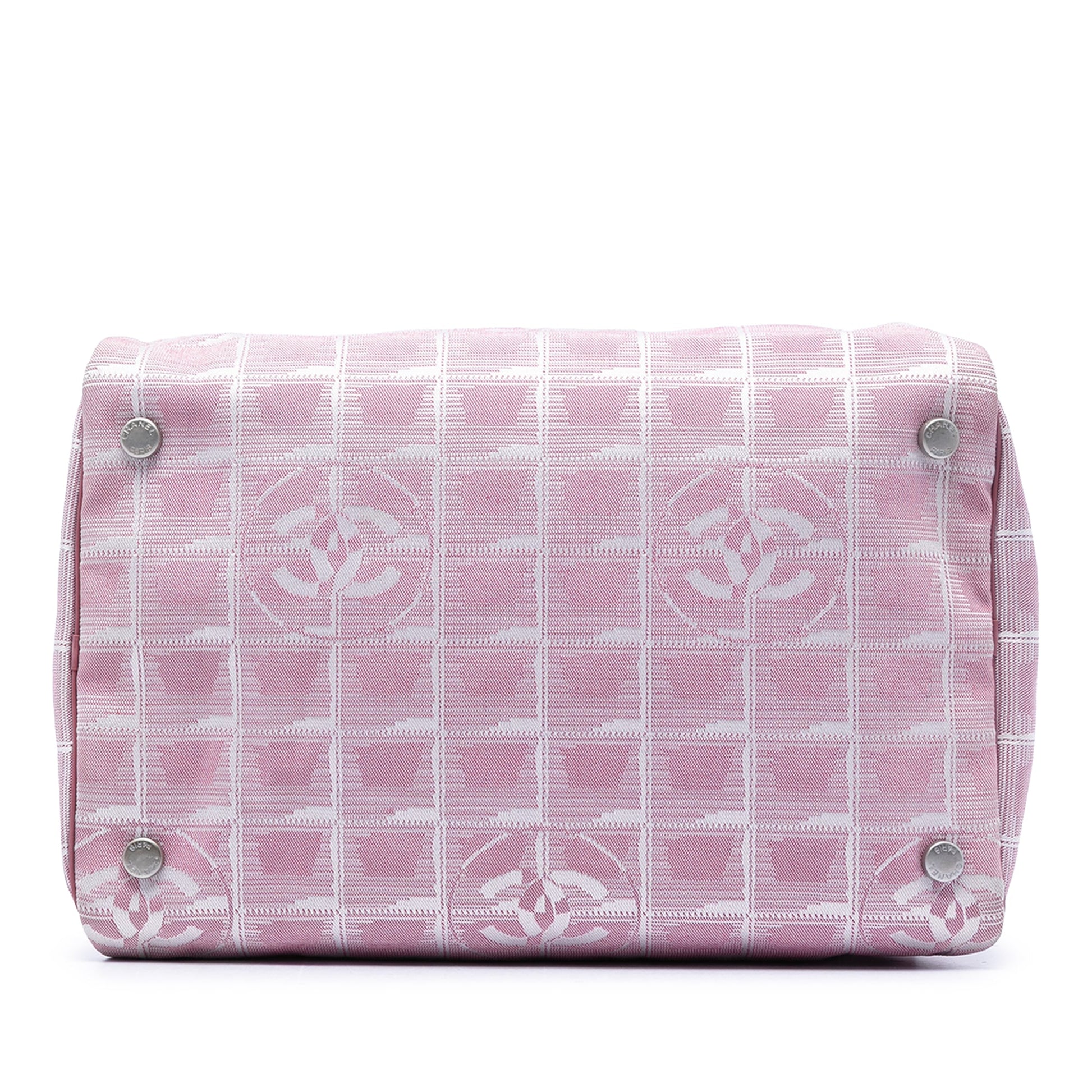 Chanel Large New Travel Line Nylon Vanity Bag