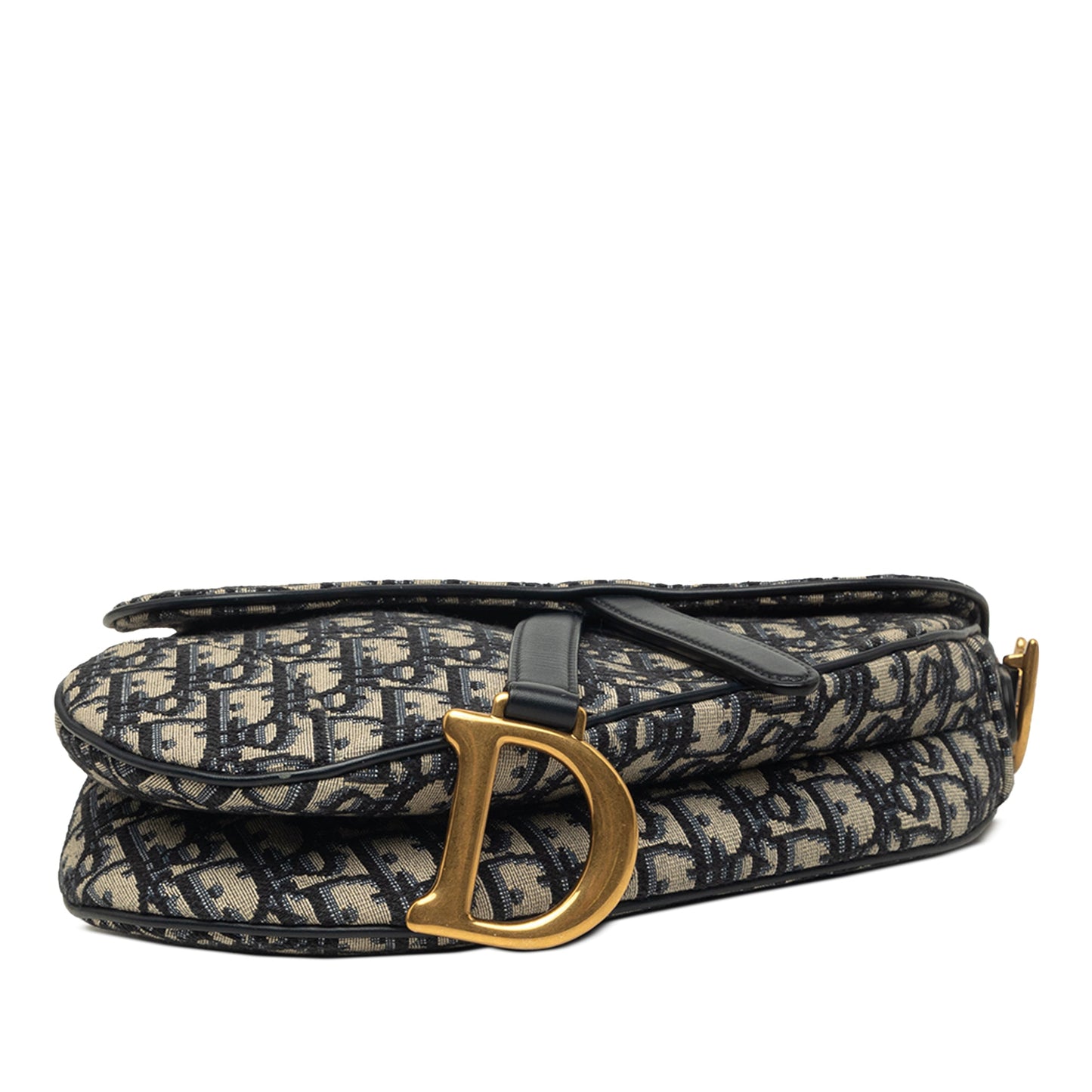Dior Oblique Canvas Saddle Bag