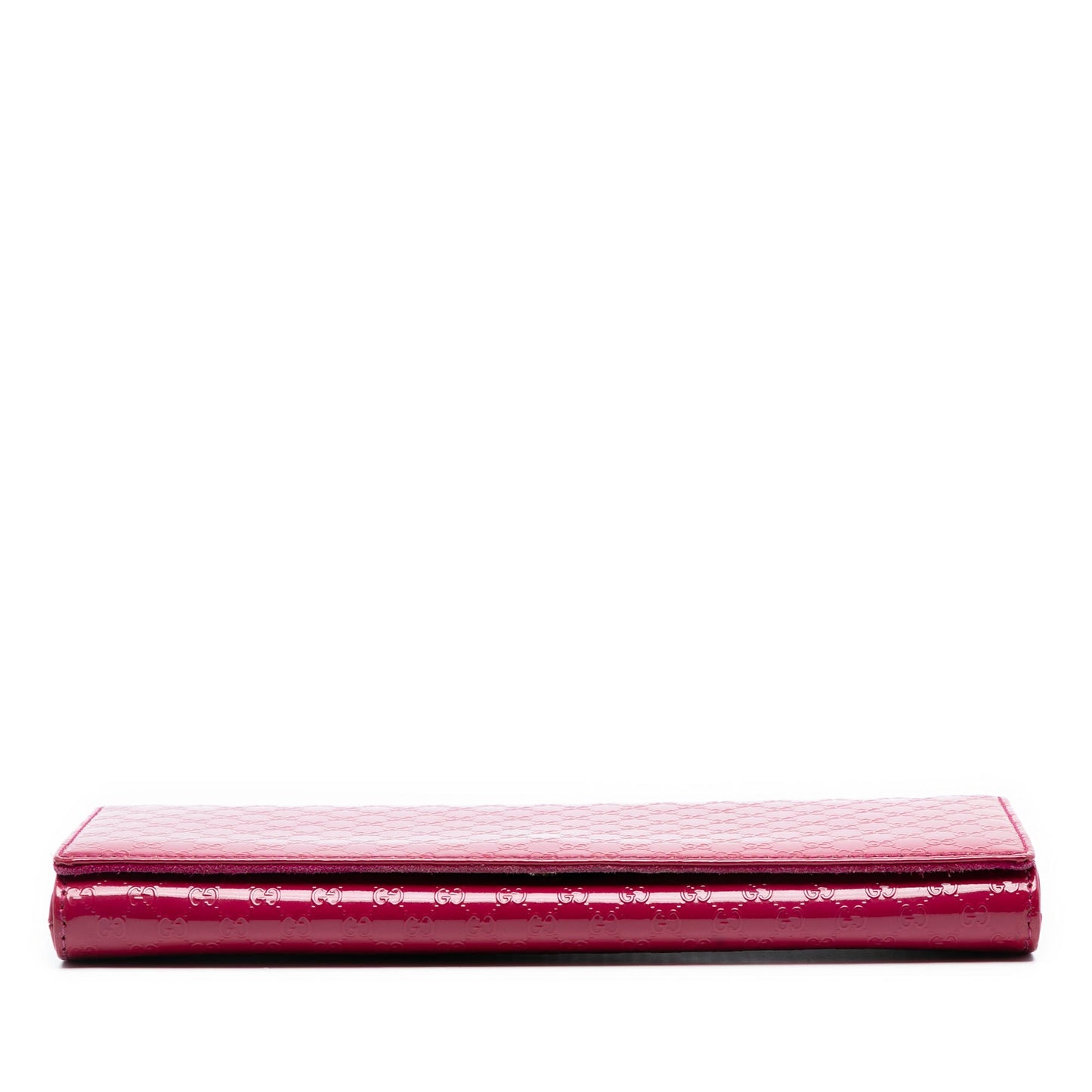 Gucci Microguccissima Patent Broadway Clutch
