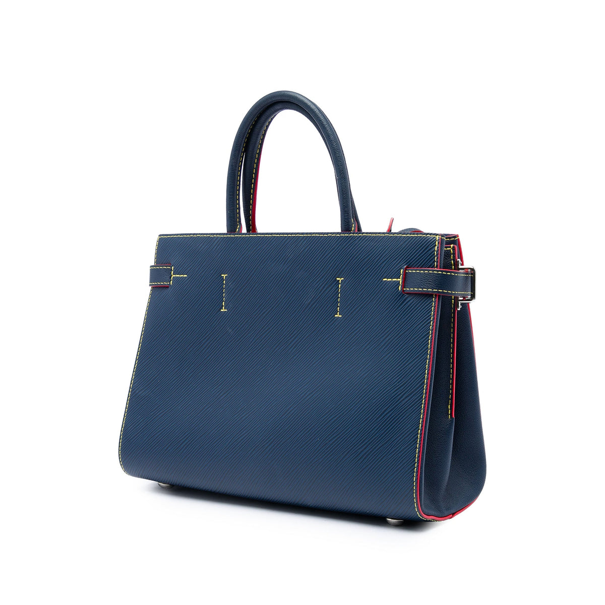 Louis Vuitton Epi Twist Satchel — Blue