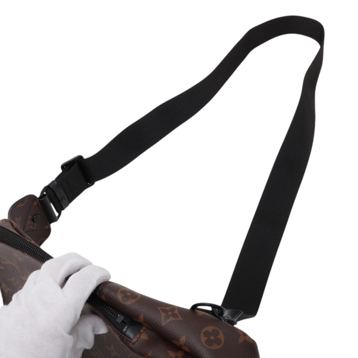 Louis Vuitton Monogram Macassar Avenue Slingbag — Brown