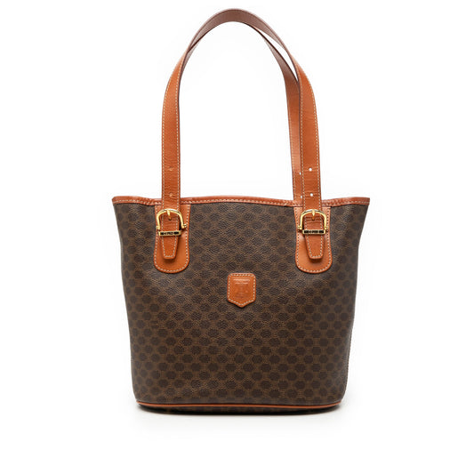Celine Macadam Coated Canvas Tote